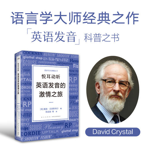 悦耳动听 英语发音的激情之旅   戴维·克里斯特尔 经典语音教科书 英剧口音语音英国方言 英国地方口音英语语音体系 商品图0