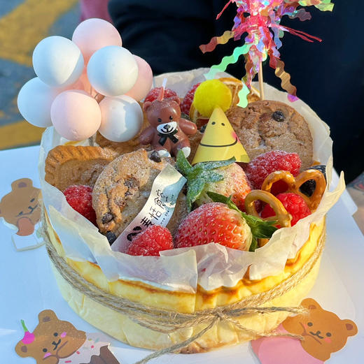 巴斯克蛋糕（提前2天预定）应季水果随机搭配 商品图0