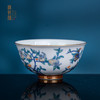 青花斗彩描金折枝瑞果杯 商品缩略图0