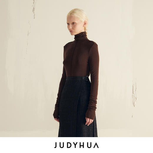 JUDYHUA 基础高领长袖打底衫 商品图1