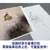 【大彩图】龚雪青工笔画白描底稿《独愁不惜花》荷花临摹勾线花鸟线稿XQ48 商品缩略图3