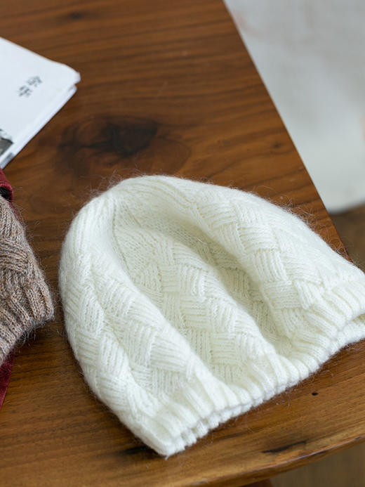 牧衣游原创 休闲百搭保暖马海毛羊毛帽子 果嘉【不支持会员折】 商品图0