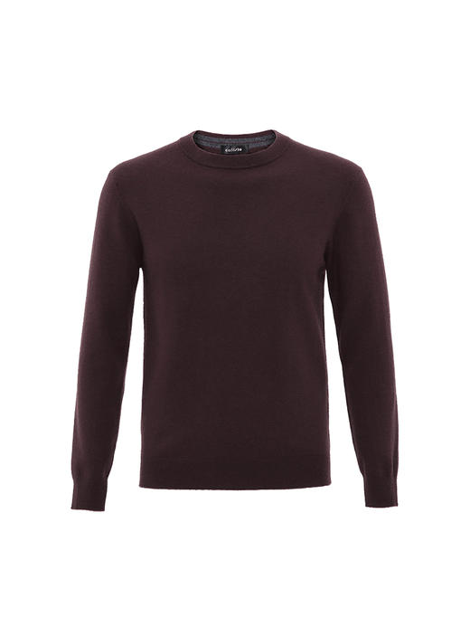 callisto红色全山羊绒针织衫 FSKNW096C 商品图3