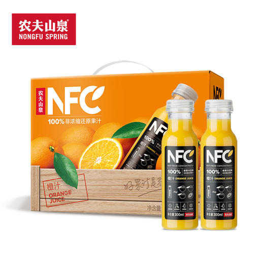 【满119-10】农夫山泉NFC鲜榨果汁300ml 常温款 商品图6