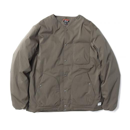 NANGA TAKIBI RIPSTOP INNER DOWN 阻燃无领开衫羽绒服 商品图1