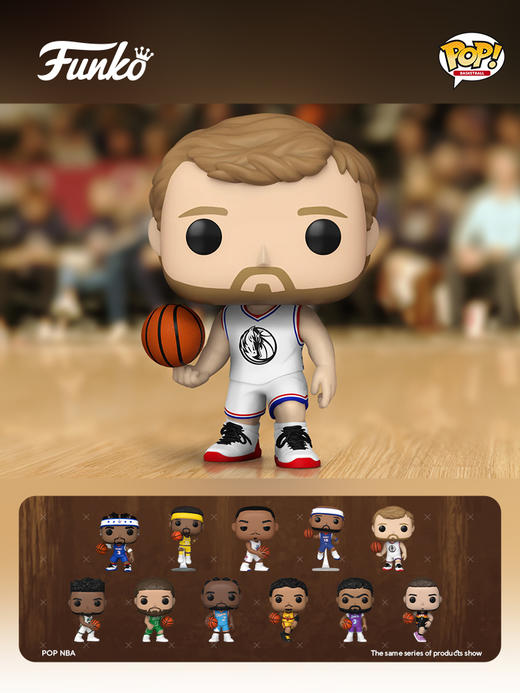 Funko POP NBA Legends Dirk Nowitzki 2019运动 NBA传奇球星德克·诺维茨基手办2019 67488 商品图1