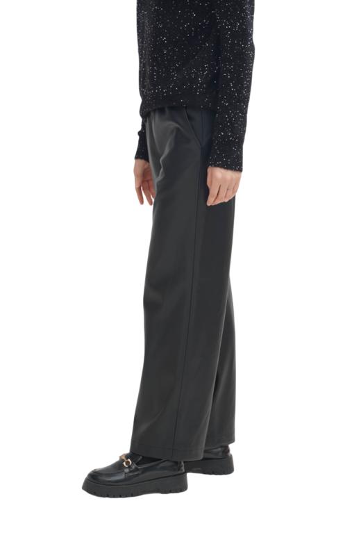 【M1】臣禾 【蛋白皮裤】环保皮佰搭显瘦休闲裤9234060190【金猪甄选】 商品图7