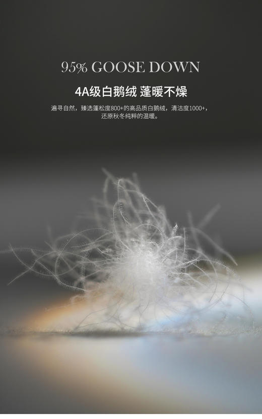 2023新款鹅绒被｜升级内里鹅绒克重！升级可水洗防绒抗菌磨毛面料！ 希尔顿酒店集团七星j。五星ji酒店yu用鹅绒被代工厂  中国鹅绒被龙tou企业 康浩集团 95白鹅绒被芯 羽绒被空调被冬被暖被 商品图6