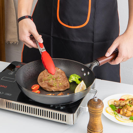 debo德铂马格斯窒氮无煎锅不易生锈煎炸锅家用平底锅 商品图3