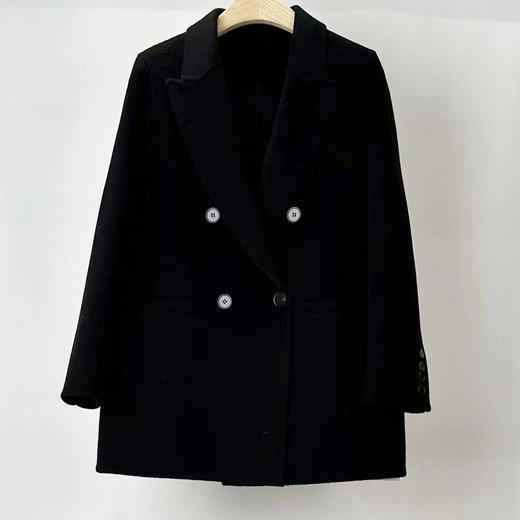 【白L1】臣禾 通勤西装大衣【100%绵羊毛】9234080191【金猪甄选】 商品图1