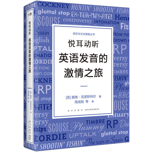 悦耳动听 英语发音的激情之旅   戴维·克里斯特尔 经典语音教科书 英剧口音语音英国方言 英国地方口音英语语音体系 商品图3