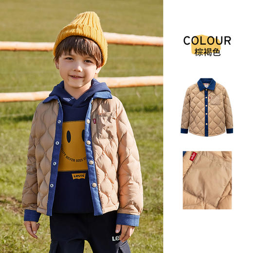 Levi's 冬 大童小童 短款羽绒服 LVB-MW-J643 商品图8