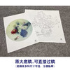 【大彩图】龚雪青工笔画白描底稿小品《博古荷花图》花瓶临摹勾线花鸟线稿XQ73 商品缩略图1