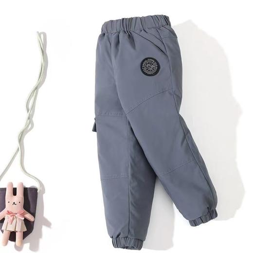 百看不厌，暖意融融，满足宝贝儿童的洋气与保暖。体验新款冬季儿童羽绒棉裤，中小大童外穿，加绒加厚，温情款待！ 商品图5