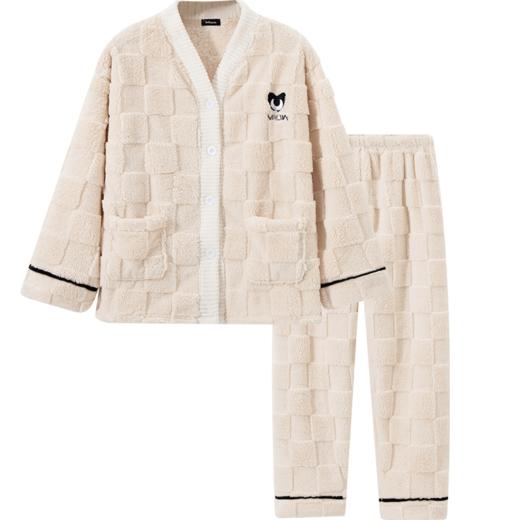 【优雅小香风】【猫人】【M-XXL】女士加绒家居服睡衣套装 商品图9