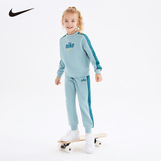 NIKE 秋 小童 套头无帽卫衣/长裤2件套 NKN-T8L265 商品图5