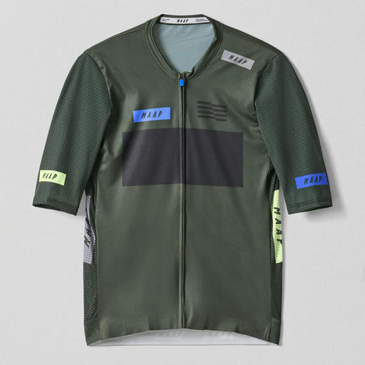 MAAP 男士 System Pro Air Jersey Bronze Green 短袖骑行服 商品图3