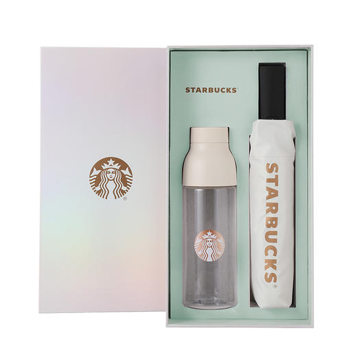 11155126 星巴克璀璨晨曦款杯伞礼盒 商品图1