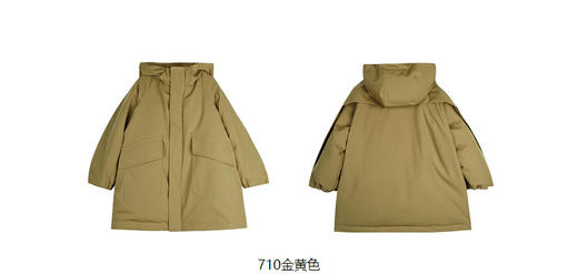 jnby   23年冬款 中长款羽绒服   1NBC11060 商品图13