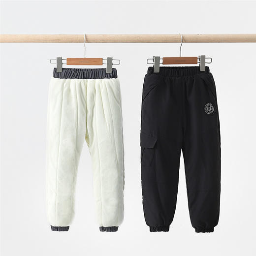 百看不厌，暖意融融，满足宝贝儿童的洋气与保暖。体验新款冬季儿童羽绒棉裤，中小大童外穿，加绒加厚，温情款待！ 商品图3