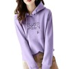 连帽加绒棉质卫衣运动宽松休闲时尚印花外套上衣女潮秋冬新款多色 商品缩略图4