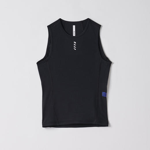MAAP 男士 Thermal Base Layer Vest Black 加绒骑行打底 商品图1