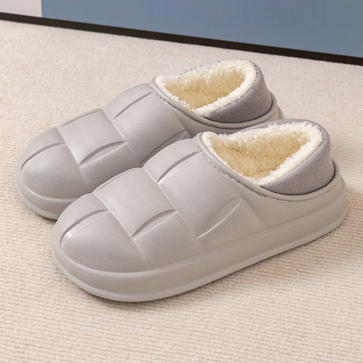 【任选2双59元】日系防水保暖防滑居家室内棉拖鞋 比一般拖鞋更柔软舒适 室内室外一双搞定！ 商品图8
