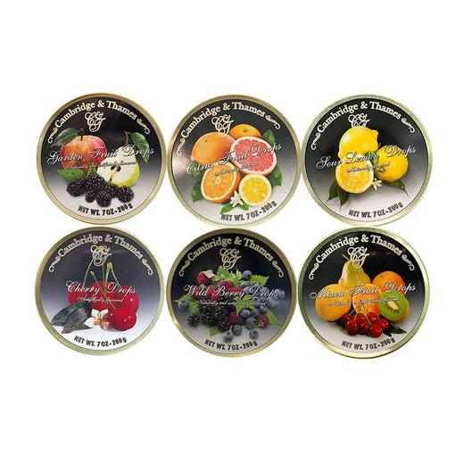 德国嘉爵糖水果糖200g 缤纷果味纵享清甜铁盒包装 062142/062105/062102/062103 商品图0