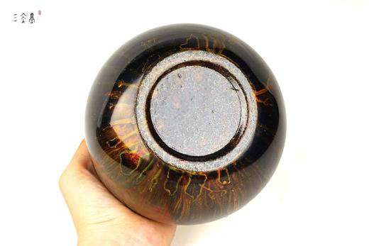 三希堂  流霞系列  流金大漆茶罐 商品图3
