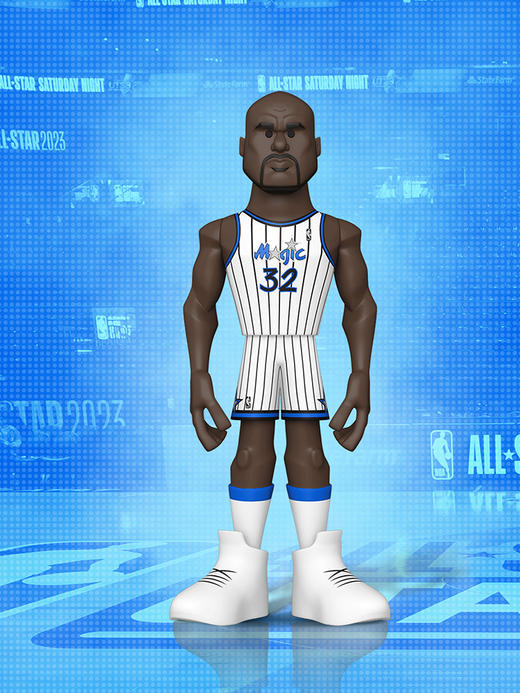 Funko POP Gold 12" NBA LG Magic Shaquille O'Neal w/Chase运动 NBA球星12英寸Gold公仔沙奎尔·奥尼尔手办 61157 商品图1