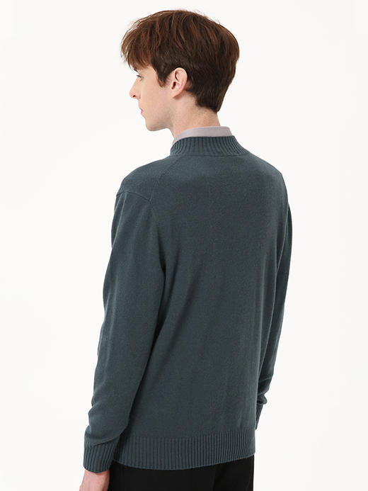 callisto森夜绿全羊绒针织衫 FSKNW090C 商品图2