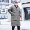 【2天发货】【超大码】【可拆卸帽】【新款DYH】大依优型大码中长款羽绒服白鸭绒加肥加大休闲胖子大码男休闲宽松上衣肥佬冬季外套 商品缩略图6