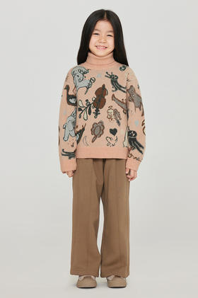 jnby  23年冬款  长袖套头毛衫 1NB310900