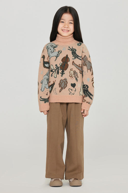 jnby  23年冬款  长袖套头毛衫 1NB310900 商品图0