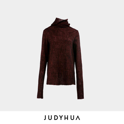 JUDYHUA 肌理羊毛极简上衣 商品图3