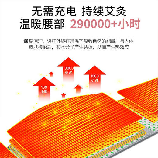 凯速艾草护膝护腰套装 商品图4