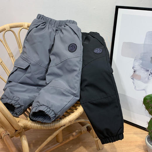 百看不厌，暖意融融，满足宝贝儿童的洋气与保暖。体验新款冬季儿童羽绒棉裤，中小大童外穿，加绒加厚，温情款待！ 商品图2