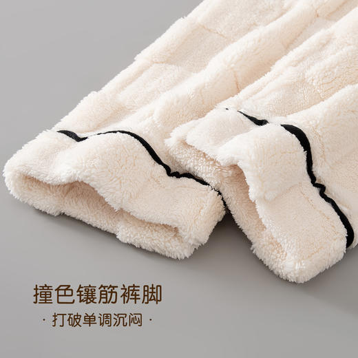 【优雅小香风】【猫人】【M-XXL】女士加绒家居服睡衣套装 商品图8