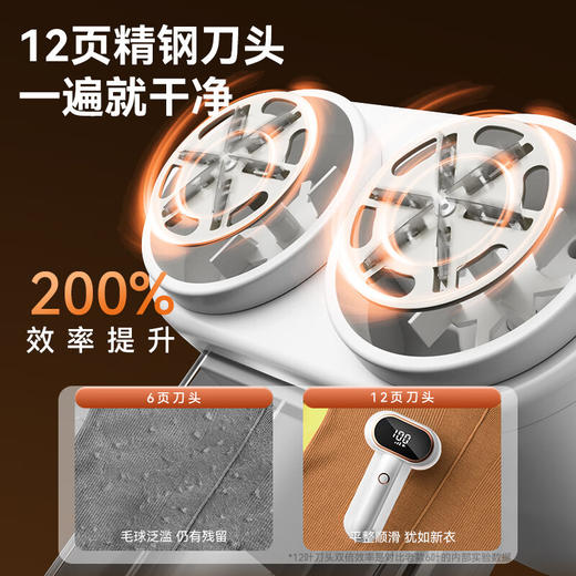 康佳双头毛球修剪器家用数显智能剃毛器电动便携剃毛器衣服去球器 商品图1