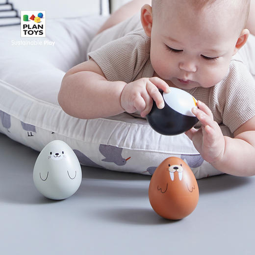 【PlanToys】木制不倒翁玩具 商品图0