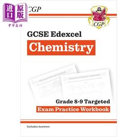 预售 【中商原版】CGP New GCSE Chemistry Edexcel Grade 8-9 Targeted Exam Practice Workbook includes answers