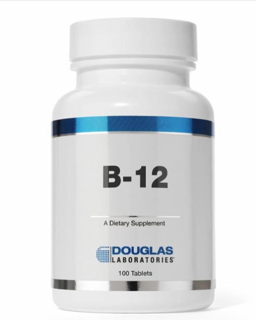 7928-100X B-12 500 MCG100粒   道格拉斯实验室DouglasLaboratories 商品图0