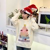 赠送圣诞手环圈 | 复古圣诞主题毛衣 男女同款  软糯舒适 慵懒风套头针织衫 商品缩略图3