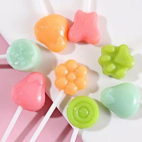 【乳酸菌维C！水果棒棒糖】90g独立装草莓香橙混合味儿童礼物糖果零食萌趣造型