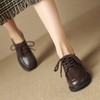 ZHR单鞋女2023秋冬新款ins英伦风韩版百搭时尚洋气软底气质小皮鞋 商品缩略图11