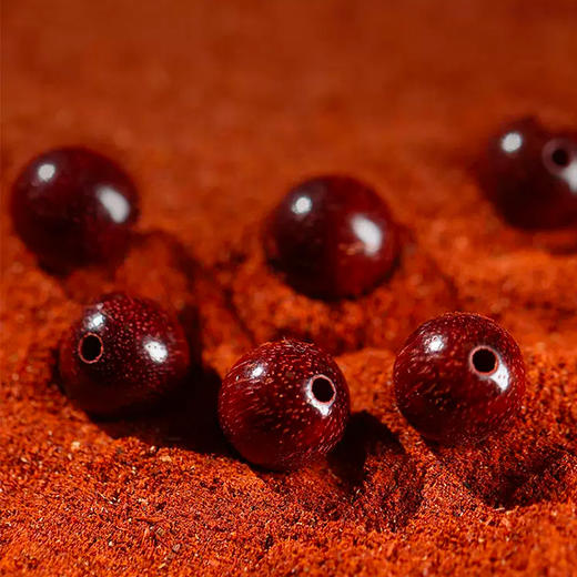 小叶紫檀和田玉福牌手串 商品图3