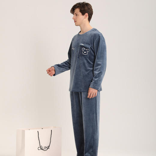 【169元1套】男士海岛绒套头套装-2234205 商品图2