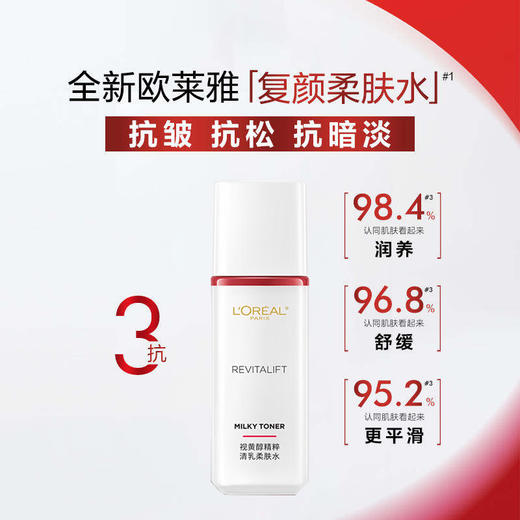 LOREAL 欧莱雅复颜水乳套装视黄醇精粹水65ml+乳液50ml中小样紧致保湿 商品图1