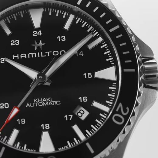 汉米尔顿 Hamilton 卡其海军系列蛙人潜水防水夜光男表 H82335131 商品图2