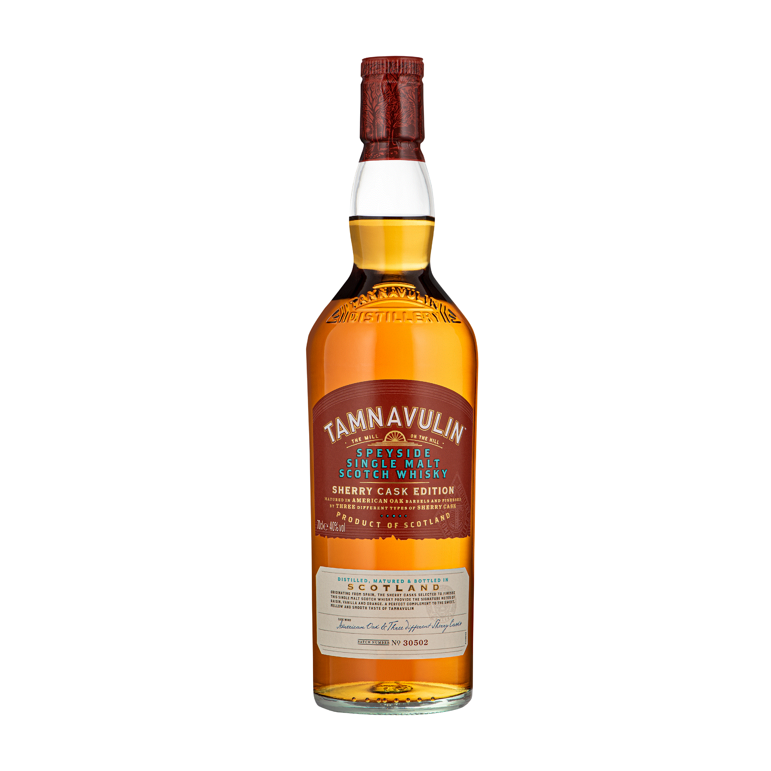 塔木岭雪莉桶单一麦芽威士忌 Tamnavulin Sherry Cask Edition Speyside Single Malt Scotch Whisky